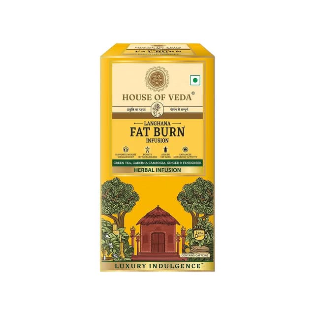 House of Veda Fat Burn Herbal Tea (Langhana)