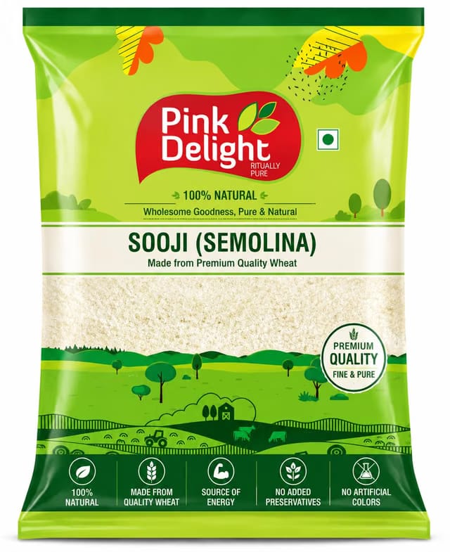 Pink Delight Sooji (Semolina)