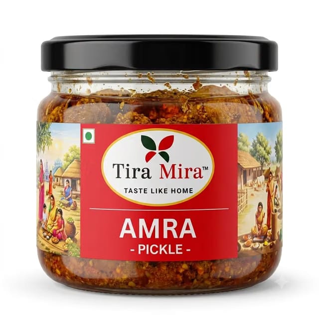 Tira Mira – AMRA Pickle (Hog Plum Pickle) Homemade BIHARI Achar