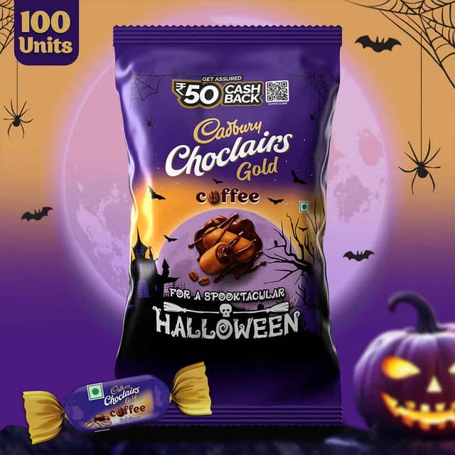 Cadbury Choclairs Gold Coffee Candy Pack