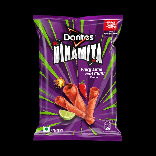 Doritos Dinamita (Fiery Lime & Chilli) Rolled Tortilla Chips