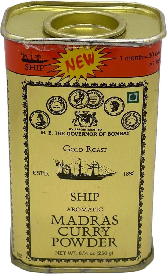 Ship Madras Curry Powder, Gold Roast Variant