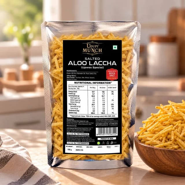 Udupi Munch Rock Salted Aloo Laccha