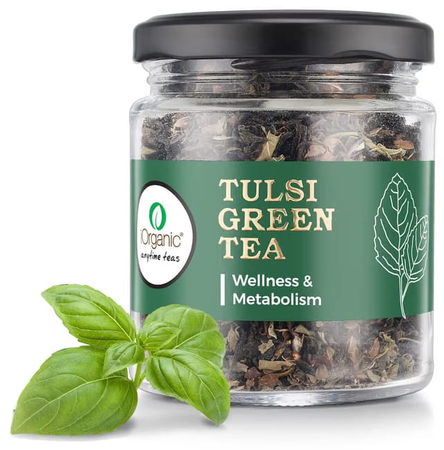 iOrganic Tulsi Lemongrass Green Tea
