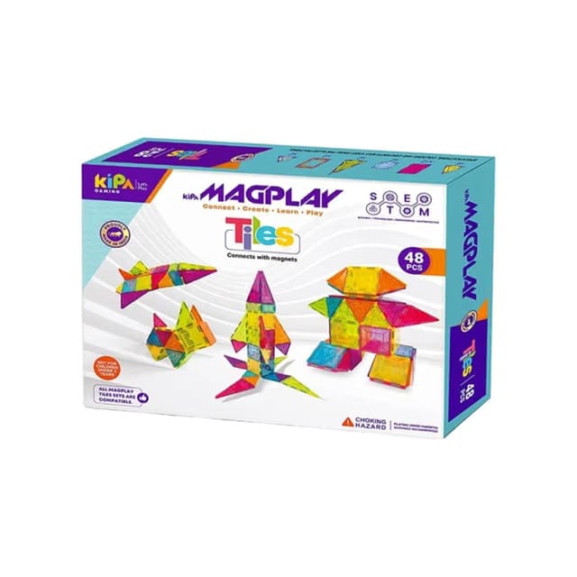Kipa 48 Pcs Magnetic Tiles