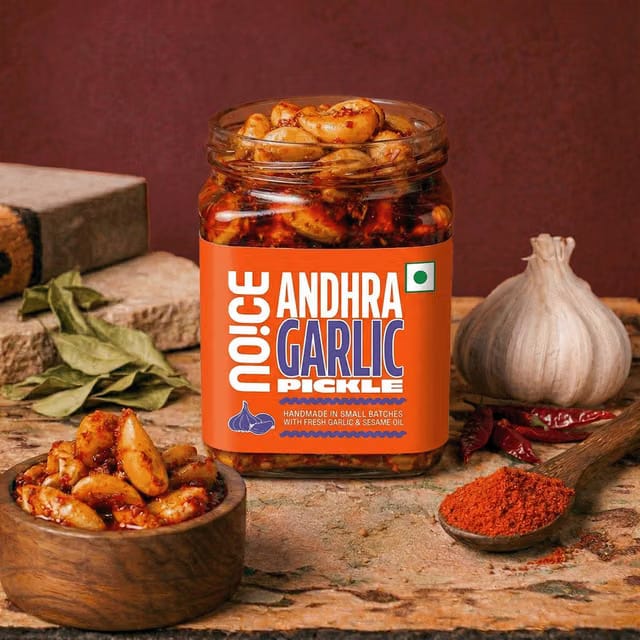 NOICE Andhra Garlic Pickle (Homestyle & No preservatives)
