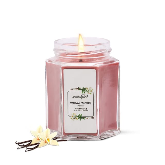 Scented Candle (48 hrs) (100% Soy Wax)- Handcrafted