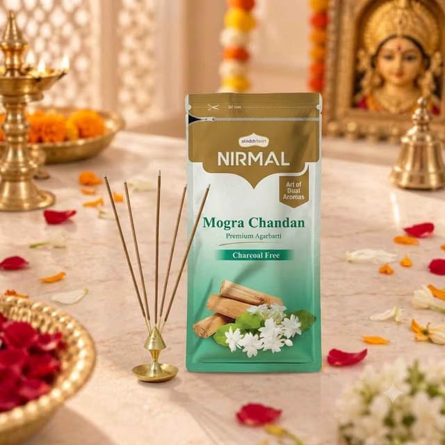 Nirmal Mogra Chandan Agarbatti Zipper