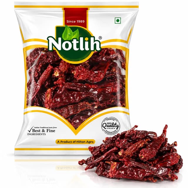 Kashmiri Red Chilli Whole (Without Stem)
