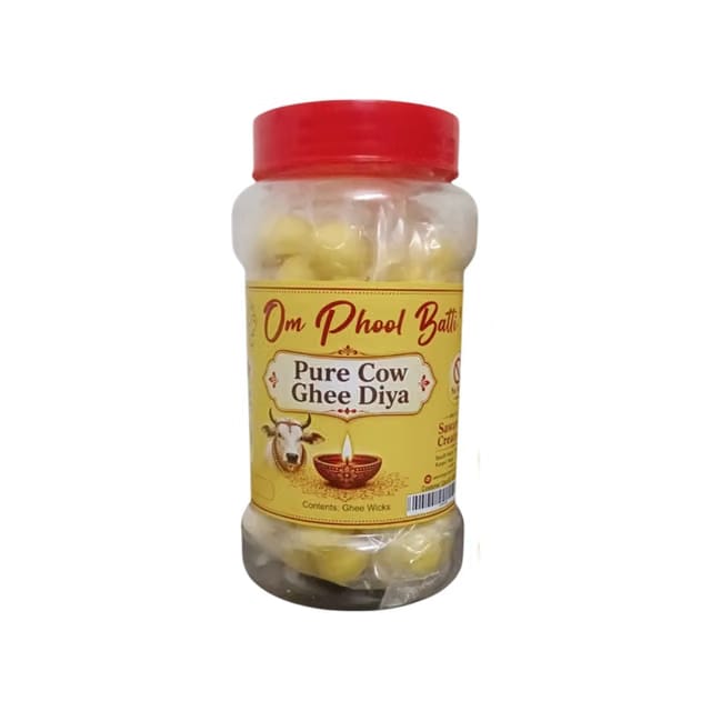 Cotton Cow Ghee Diya Batti