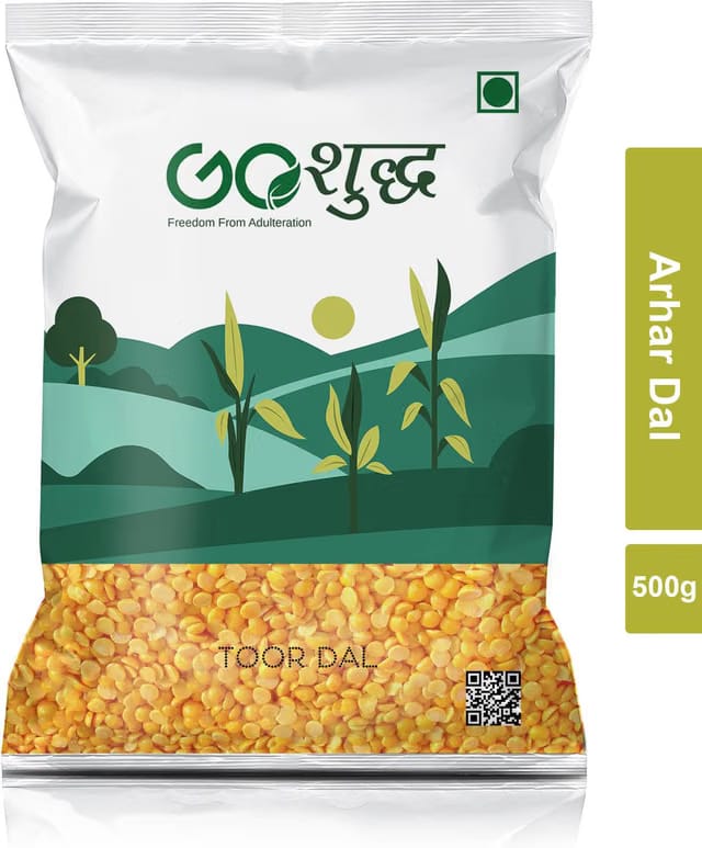 Goshudh Unpolished Toor/Arhar Dal