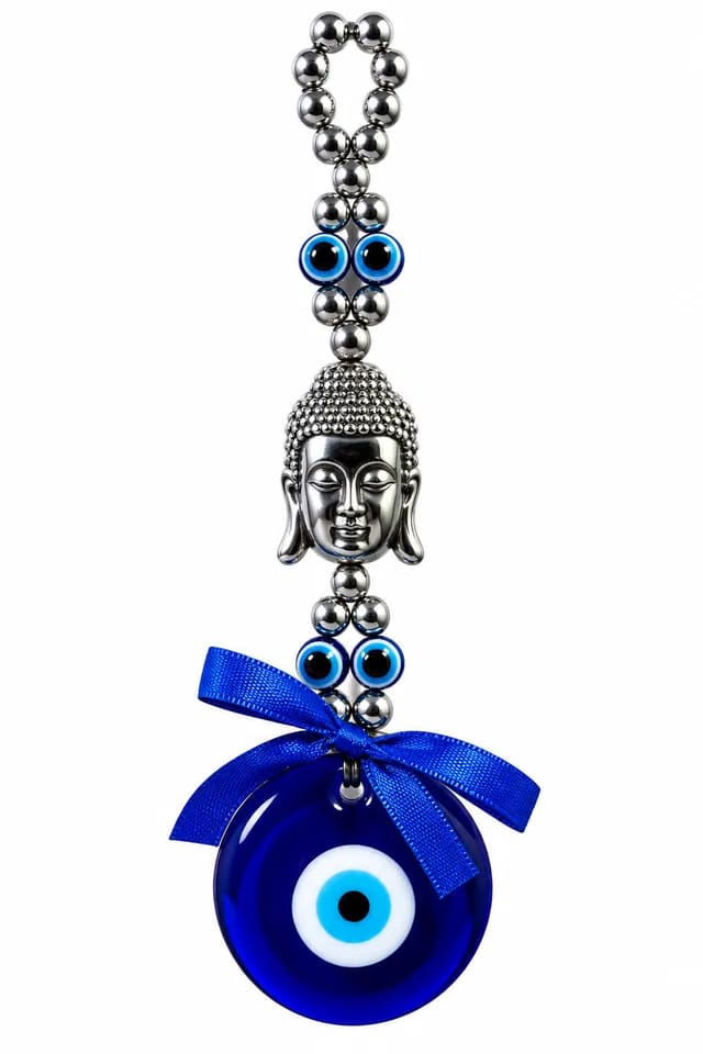 GJ Gautam Buddha Evil Eye Hanging Nazar Battu