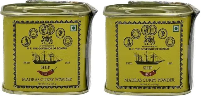 Ship Madras Curry Powder, Hot Variant