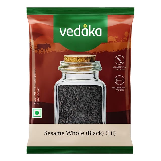 Vedaka Sesame Whole (Black Til)