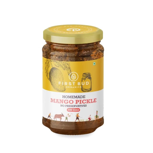 First Bud Organics Homemade Mango Pickle