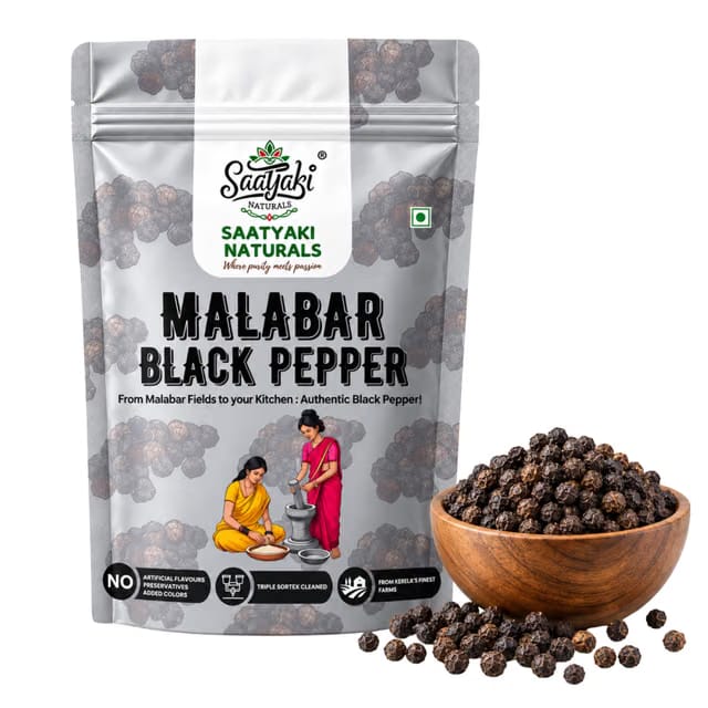 Saatyaki Naturals Orangic Black Pepper