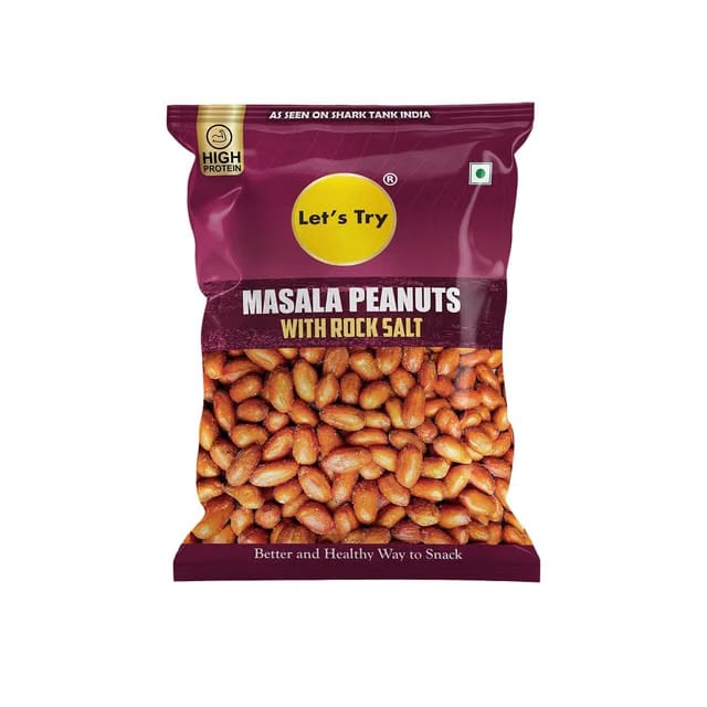 Let's Try Masala Peanuts With Rock Salt