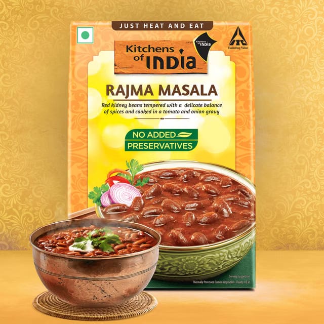 Kitchens Of India, Ready To Eat, Daily Treat, Rajma Masala
