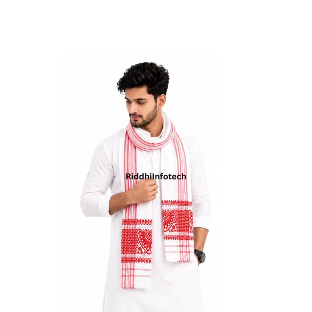 RiddhiInfotech Assam Gamcha for Men