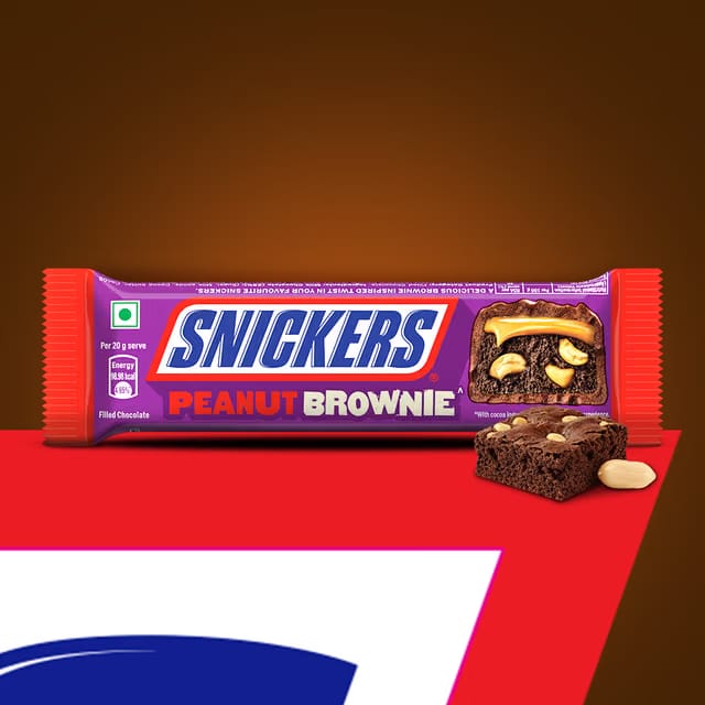 Snickers Peanut Brownie Chocolate Bar