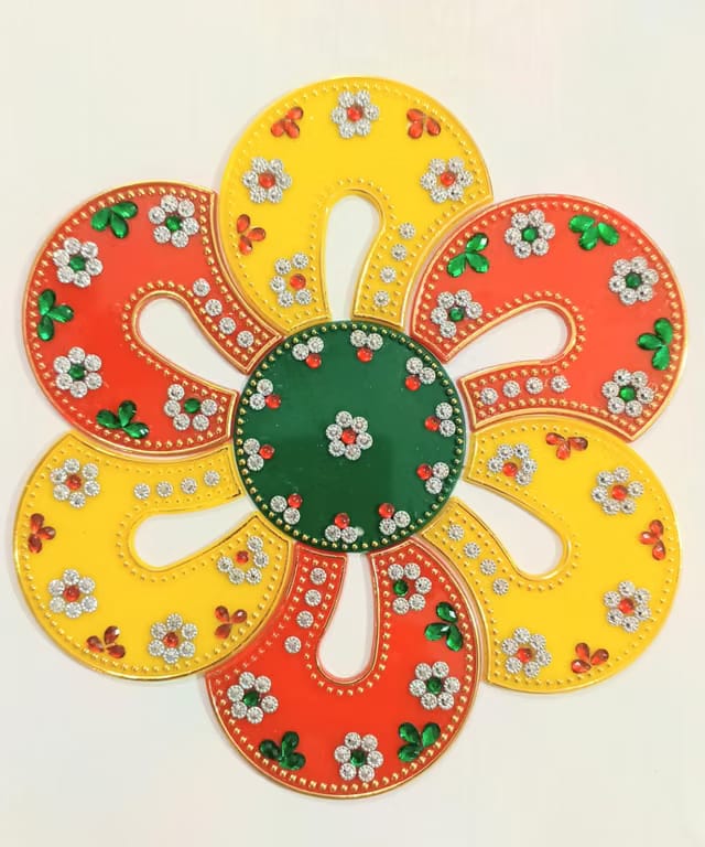 Aviva Impex Acrylic Rangoli Set