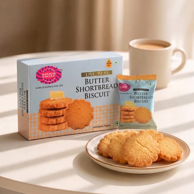 Karachi Bakery Butter Shortbread Biscuit