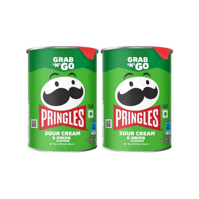 Pringles Sour Cream & Onion Potato Chips