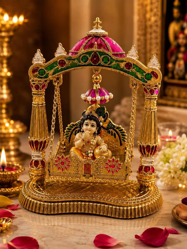 Laddu Gopal Jhula