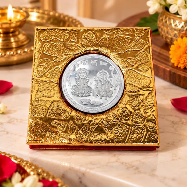 Silver Plated Coin for Coporate Gifting