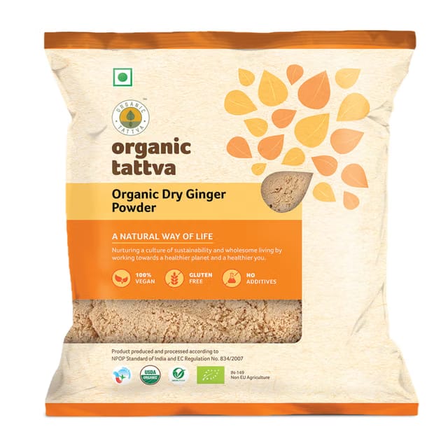 Organic Tattva, Organic Dry Ginger Powder 50 Gram