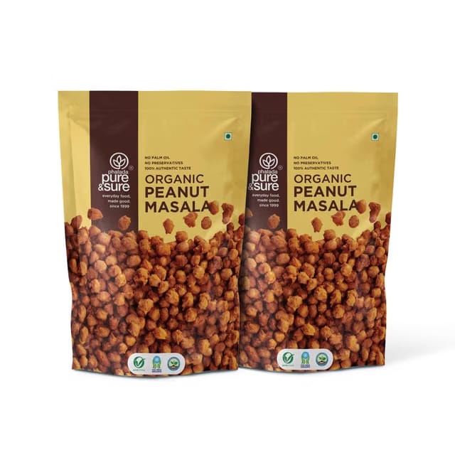 Pure & Sure Organic Masala Peanuts