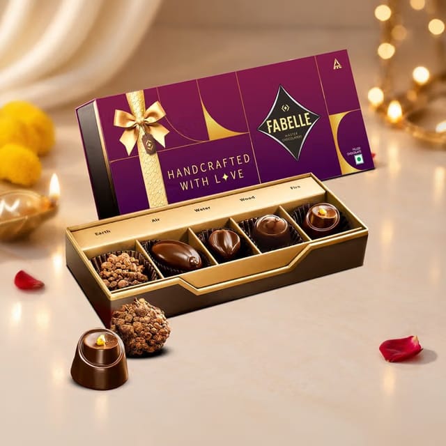 Fabelle Elements Nature-Inspired Pralines Chocolate Gift Pack