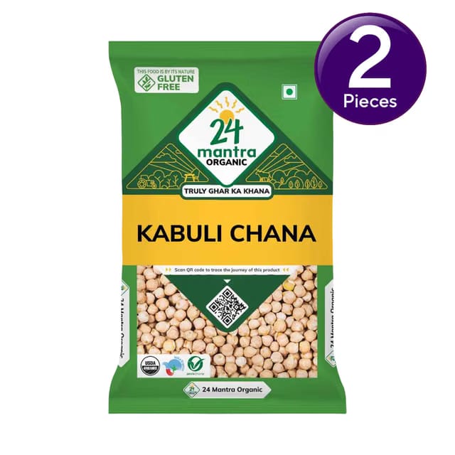24 Mantra Organic Kabuli Chana Combo