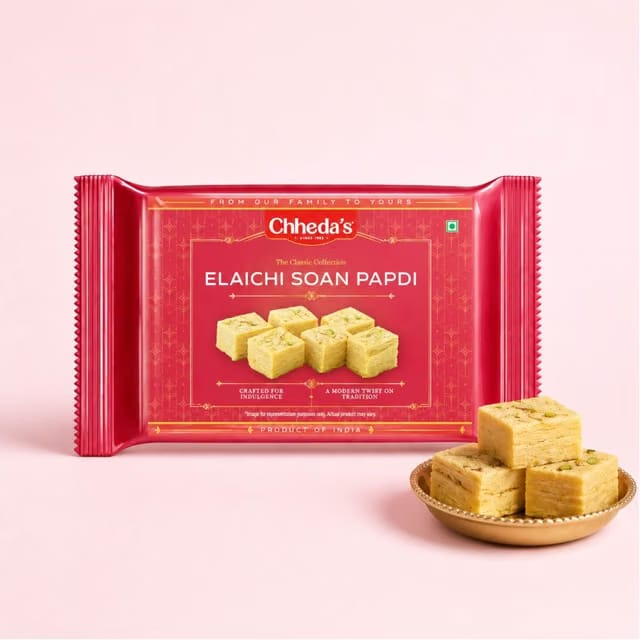 Elaichi Soan Papdi by Chheda's