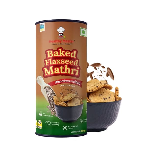Healthy Master Baked Wheat Namkeen Mathri
