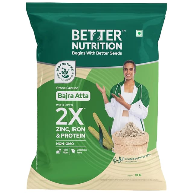 Better Nutrition Biofortified Bajra Atta (Pearl Millet Flour)