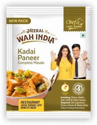 Heeral Wah India Kadai Paneer Complete Masala