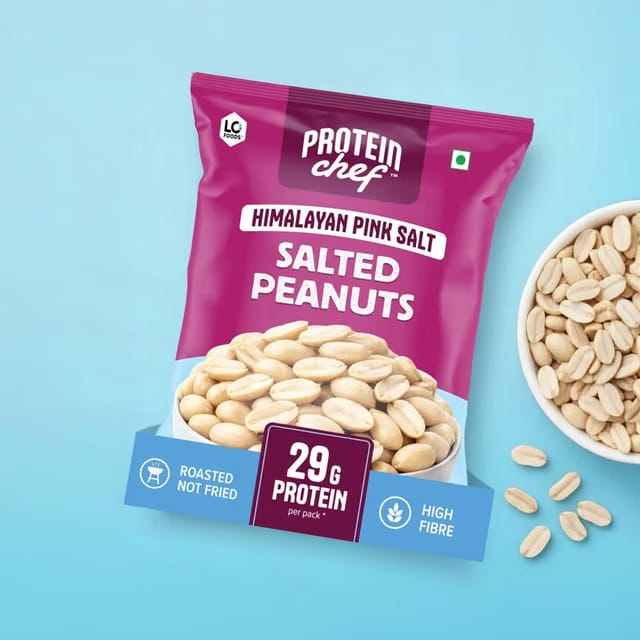 Protein Chef Rock Salt Peanuts (Roasted)