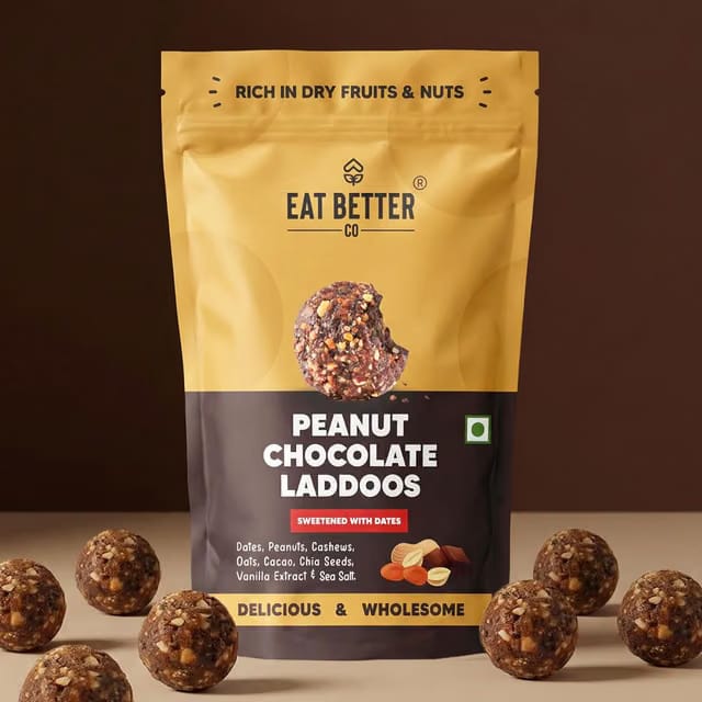 Peanut & Chocolate Sugar-Free Laddoos