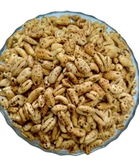 P P Foods Roasted Puff Barley 200 gm I LIGHTY SALTED I PUFF SNACK I HEALTHY NAMKEEN I DIET BARLEY