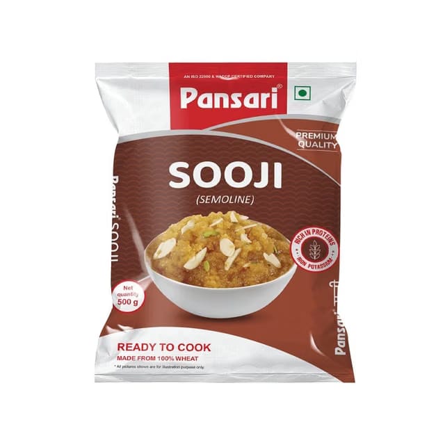 Pansari Sooji/Rava