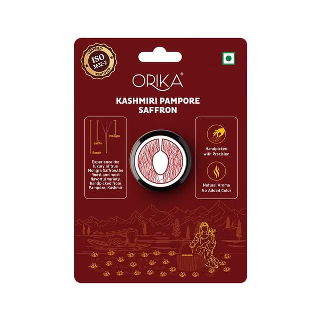 Orika Kashmiri Pampore Saffron/Kesar