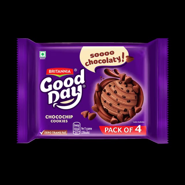 Britannia Good Day Chocochip Biscuits - Combo
