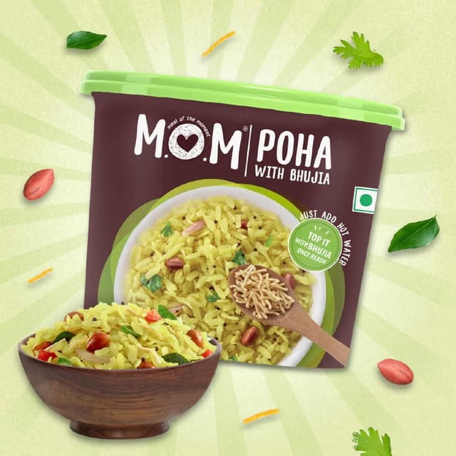 MOM - Meal of the Moment, Poha with Bhujia