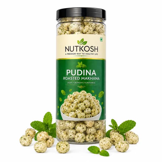 Nutkosh Pudina Roasted Makhana 100g