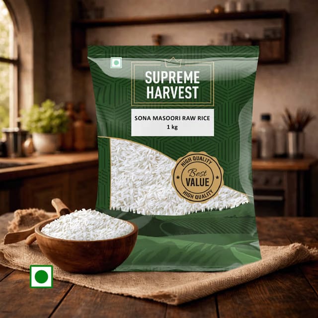 Supreme Harvest Sona Masoori Raw Rice