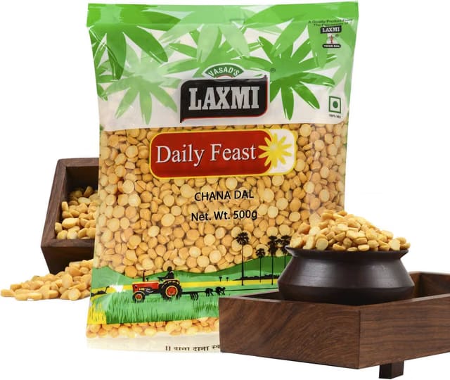 LAXMI Unpolished Yellow Chana Dal (Split)