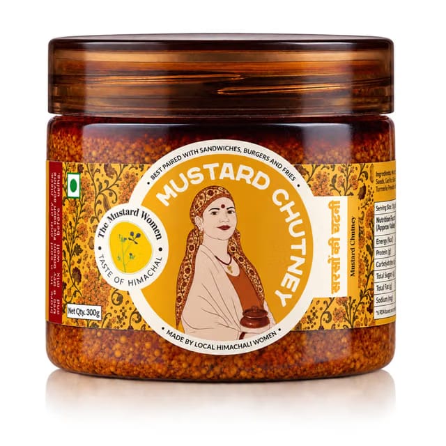 The Mustard Women Mustard Chutney