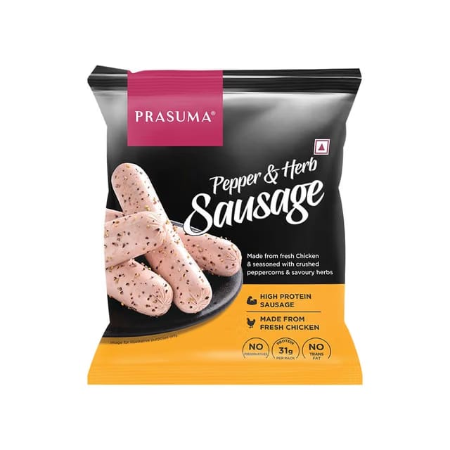 Prasuma Pepper & Herb Chicken Sausage