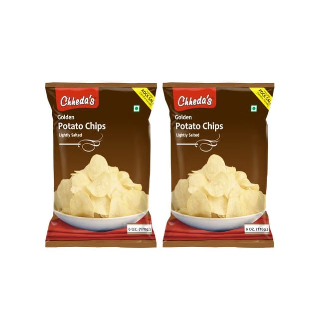 Chheda's Golden Rock Salt Potato Chips